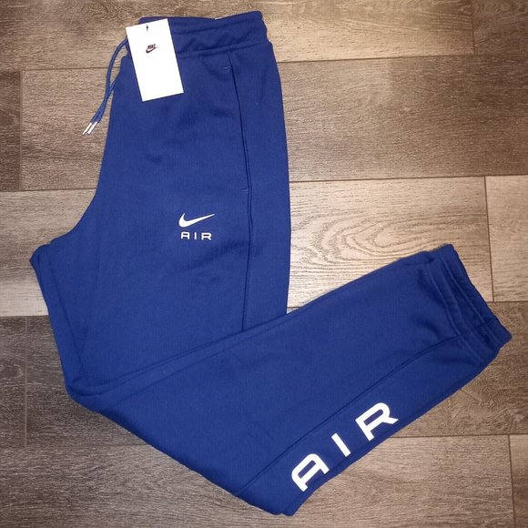 Nike Other - NWT NIKE MEN'S AIR FRENCH TERRY FLEECE JOGGER SWEATPANTS BLUE